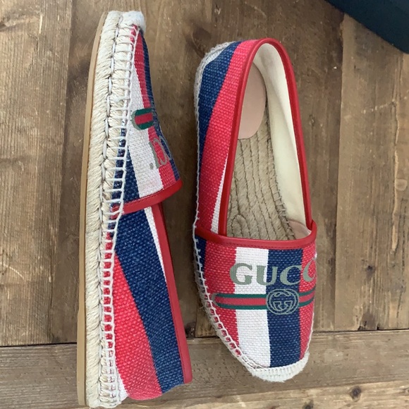 💯 Authentic GUCCI Espadrilles With Box Size 39 - Picture 10 of 17